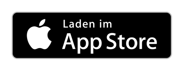 Ein Button, der zum Appstore führt