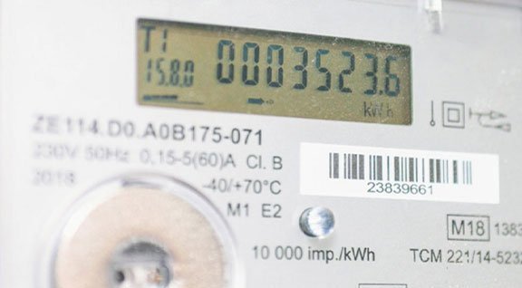 Foto eines Smartmeter